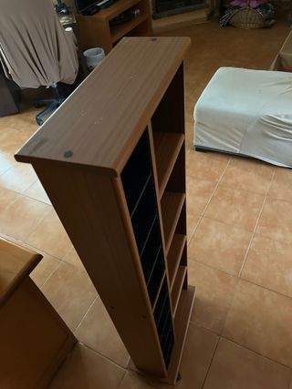 Mueble DVD/CD con ruedas