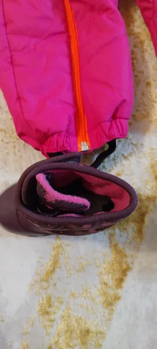 Conjunto Ropa Esquí Niña Rosa