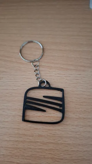 Llavero Seat Negro
