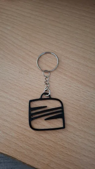 Llavero Seat Negro