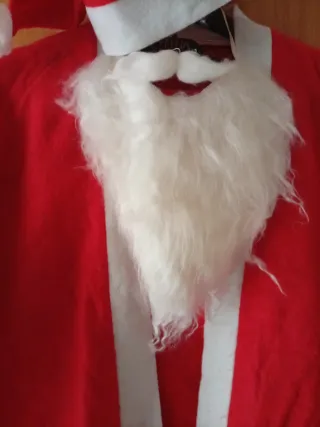 Vestito Babbo Natale con barba e cappello