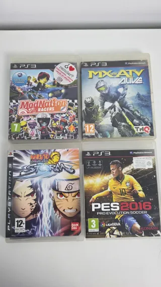 Lote 4 Videojuegos PS3