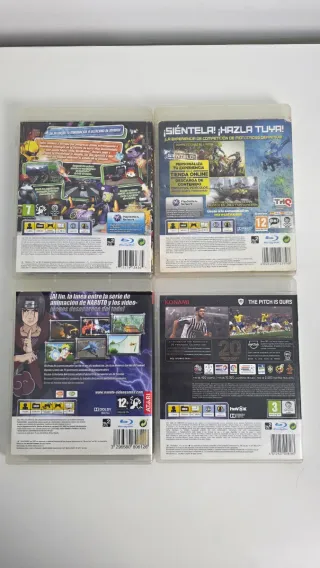 Lote 4 Videojuegos PS3