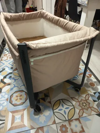 Minicuna con colchón