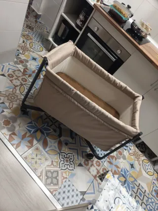 Minicuna con colchón