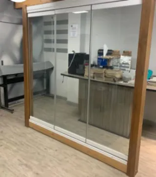 Cortina de cristal. Ventana de diseño