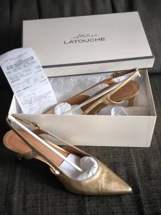Tacones Atelier Latouche Dorados 38