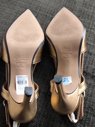 Tacones Atelier Latouche Dorados 38