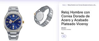 Reloj Viceroy Real Madrid Acero Hombre