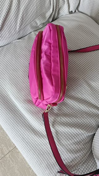 Bolso rosa bandolera