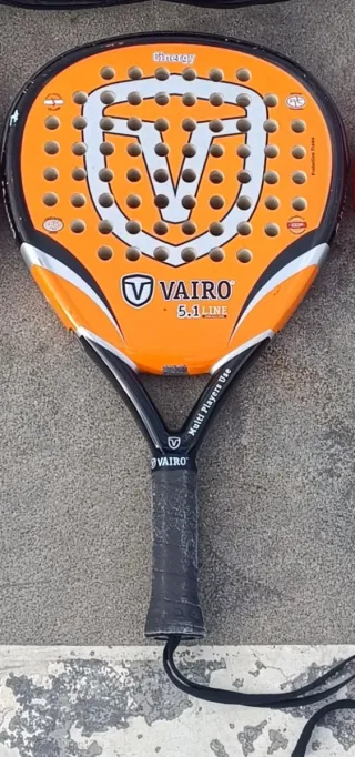 Pala de pádel Vairo 5.1 Line Naranja