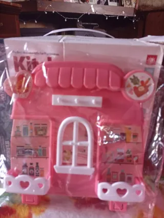 Cocinita de mesa rosa 40 piezas