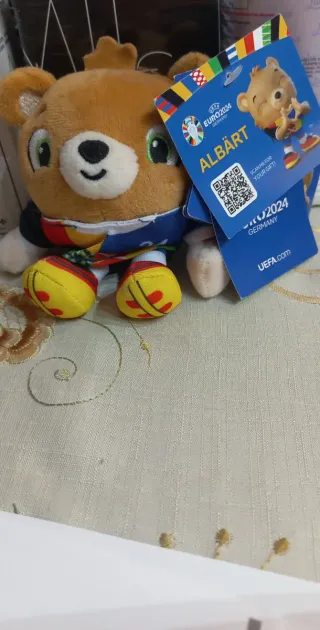 Portachiavi Peluche Albärt UEFA EURO 2024 Germania