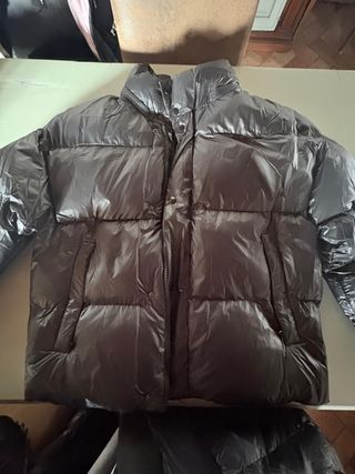 Piumino Uomo Grigio/Nero