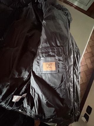 Piumino Uomo Grigio/Nero