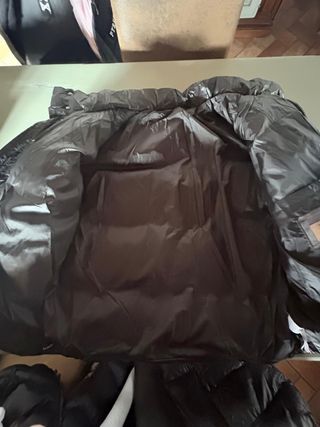 Piumino Uomo Grigio/Nero