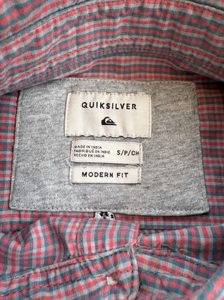 Camisa Quiksilver cuadros hombre