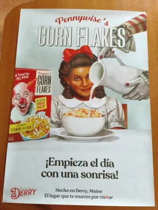 Póster Bienvenidos a Derry Pennywise