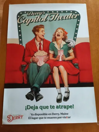 Póster Bienvenidos a Derry Pennywise