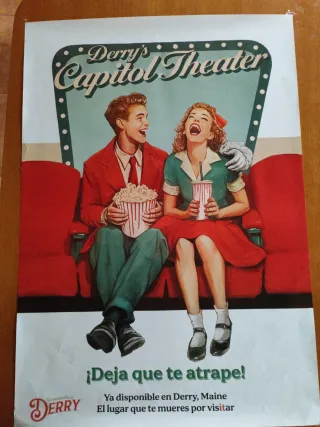 Póster Bienvenidos a Derry Pennywise