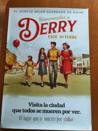 Póster Bienvenidos a Derry Pennywise