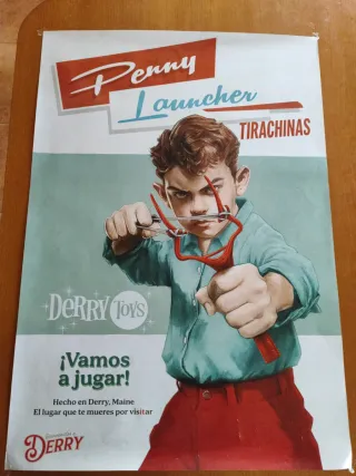 Póster Bienvenidos a Derry Pennywise