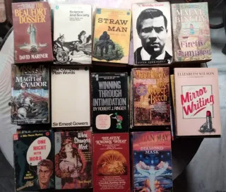 Lote Colección 75 libros en Ingles