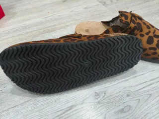 Zuecos Animal Print Talla 40