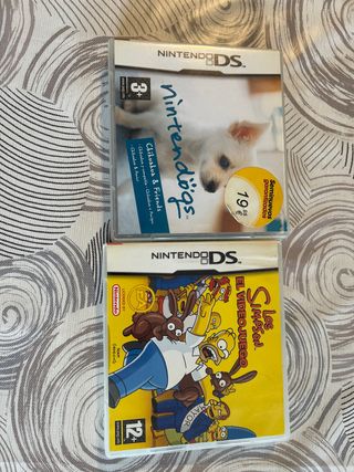 Juegos Nintendo DS: Nintendogs y Los Simpson