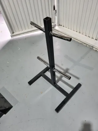 Soporte para discos olímpicos