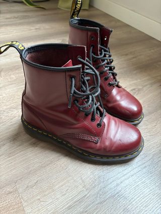Botas Dr. Martens Rojas Originales