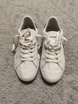 Zapatillas Lacoste Mujer Blancas