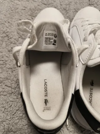 Zapatillas Lacoste Mujer Blancas