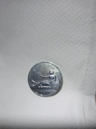 5 Pesetas 1870 España