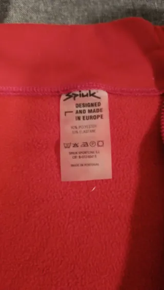 Chaqueta ciclismo Spiuk roja