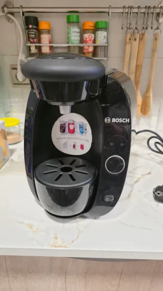 Cafetera Tassimo Bosch Negra
