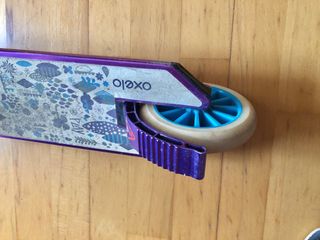 Patinete infantil violeta y azul 6-9 años