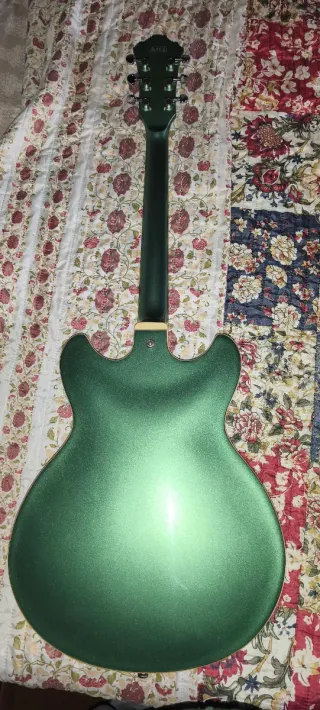 Guitarra Ibanez Semi-Hueca Verde