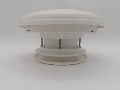 Kit Claraboya 40x40 + Aireador Blanco 110mm