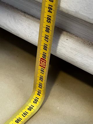 Armario blanco de madera