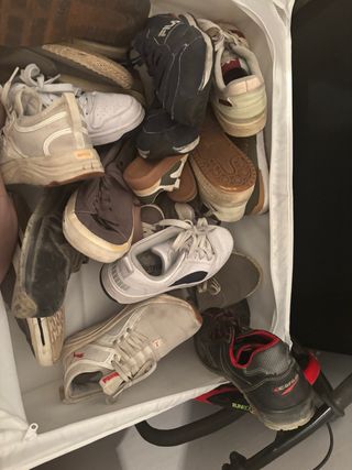 zapatos variados hombre y mujer