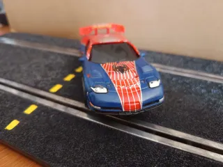 Scalextric Carrera Go Corvette Spiderman 1/43