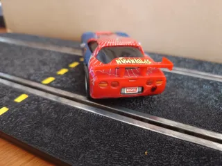 Scalextric Carrera Go Corvette Spiderman 1/43