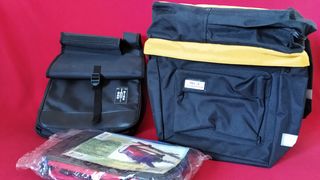 2 x Alforjas y Bolsa Manillar Bici NUEVAS