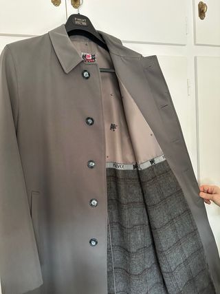 Gabardina Kilvorst Talla 52 Verde Oliva