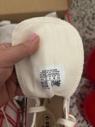 Converse plataforma.