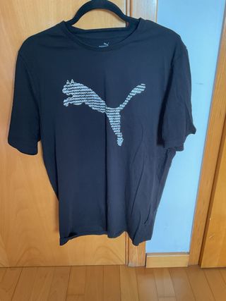 Camiseta Puma Negra Talla L