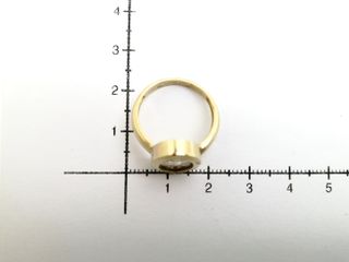 Anillo de Oro tipo CHOPARD 14 Kt. 3.5 gr. 2da mano