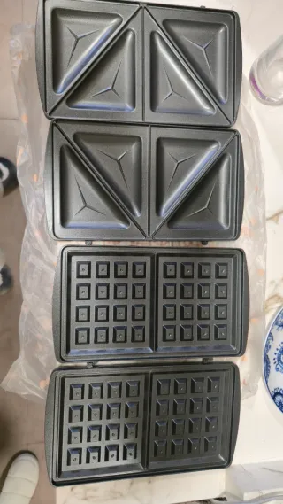 SOLO SON LAS CHAPAS de Sandwichera y Gofrera Oberg