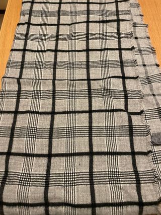 Sciarpa Zara donna grigia acrilico